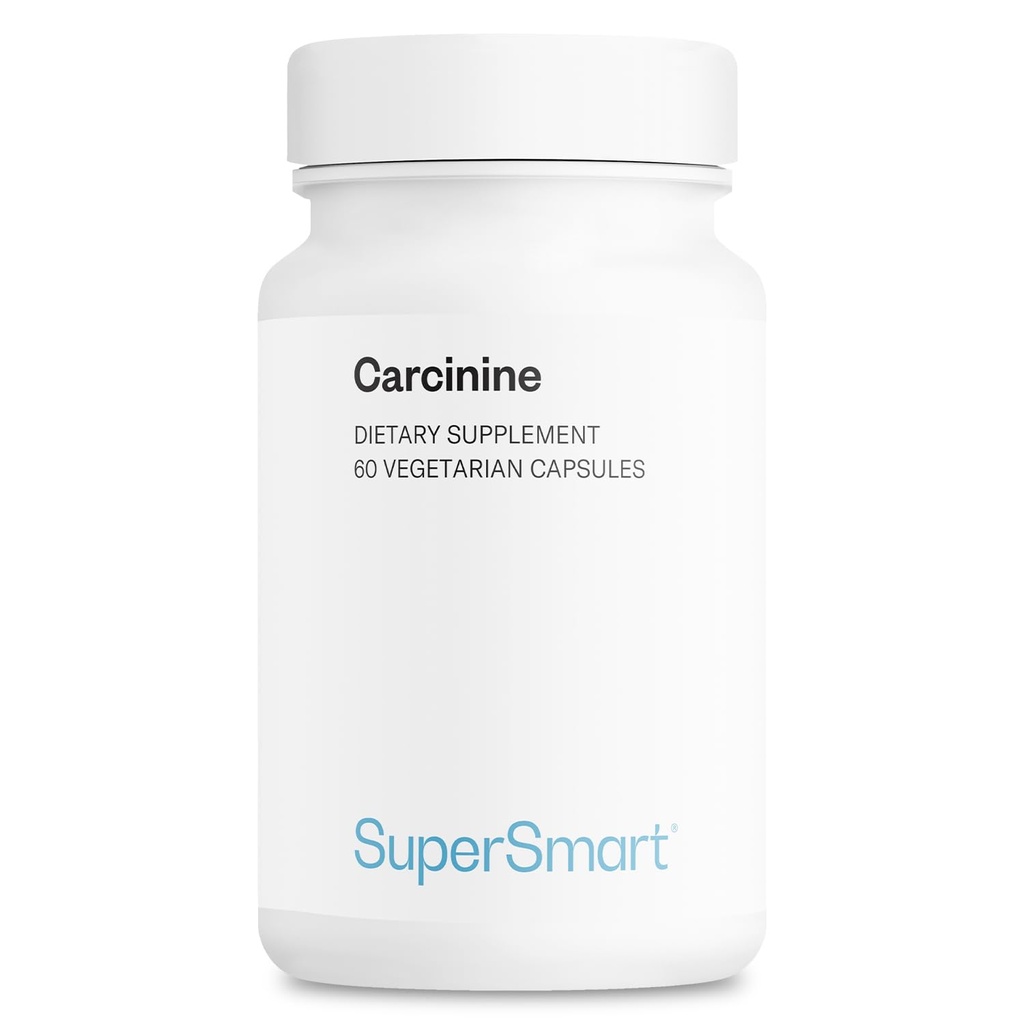Supersmart - Carcinine 300mg / den (patentovaný) - Stabilní L- Carnosinus dodatek 124; Non- GMO & gluten zdarma - 60 Vegetariánské kapsle