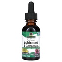 Nature 's Answer Enchinacea & Goldenseal CLANE124; Podporuje zdravý imunitní systém CLANE124; Super Koncentrovaný čistý extrakt CLANE124; Alcohol- Free, gluten- Free, Vegan & Kosher Certified 1oz