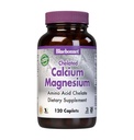 BlueBonnet Albion Chelated Calcium Magnesium Caplet, 120 Počet