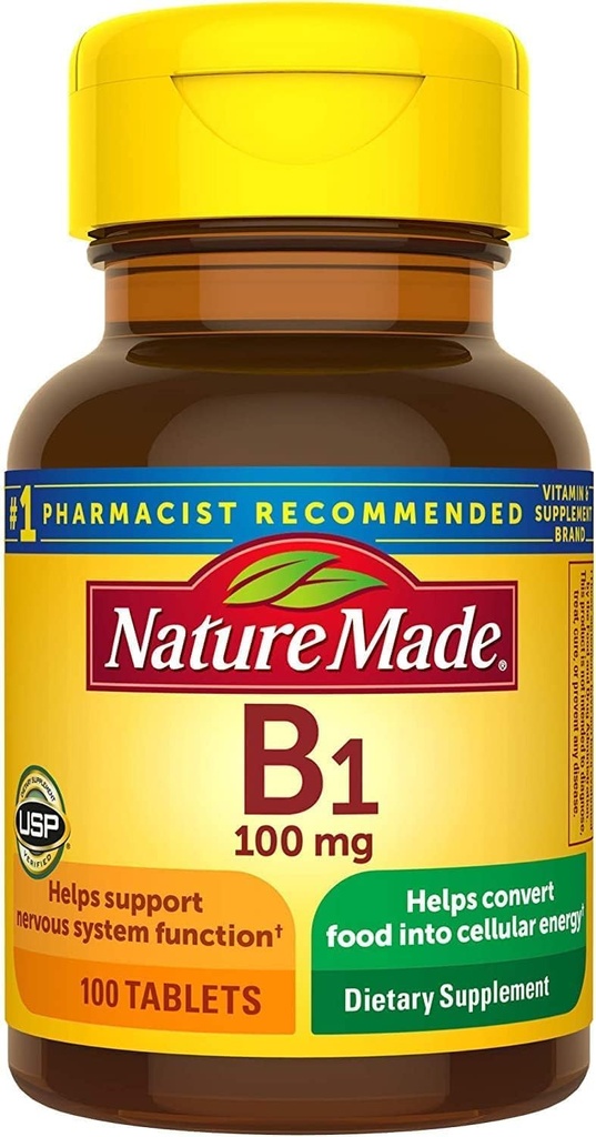Vitamin B-1 100 mg tablety - 100 ct, balení po 2 ks