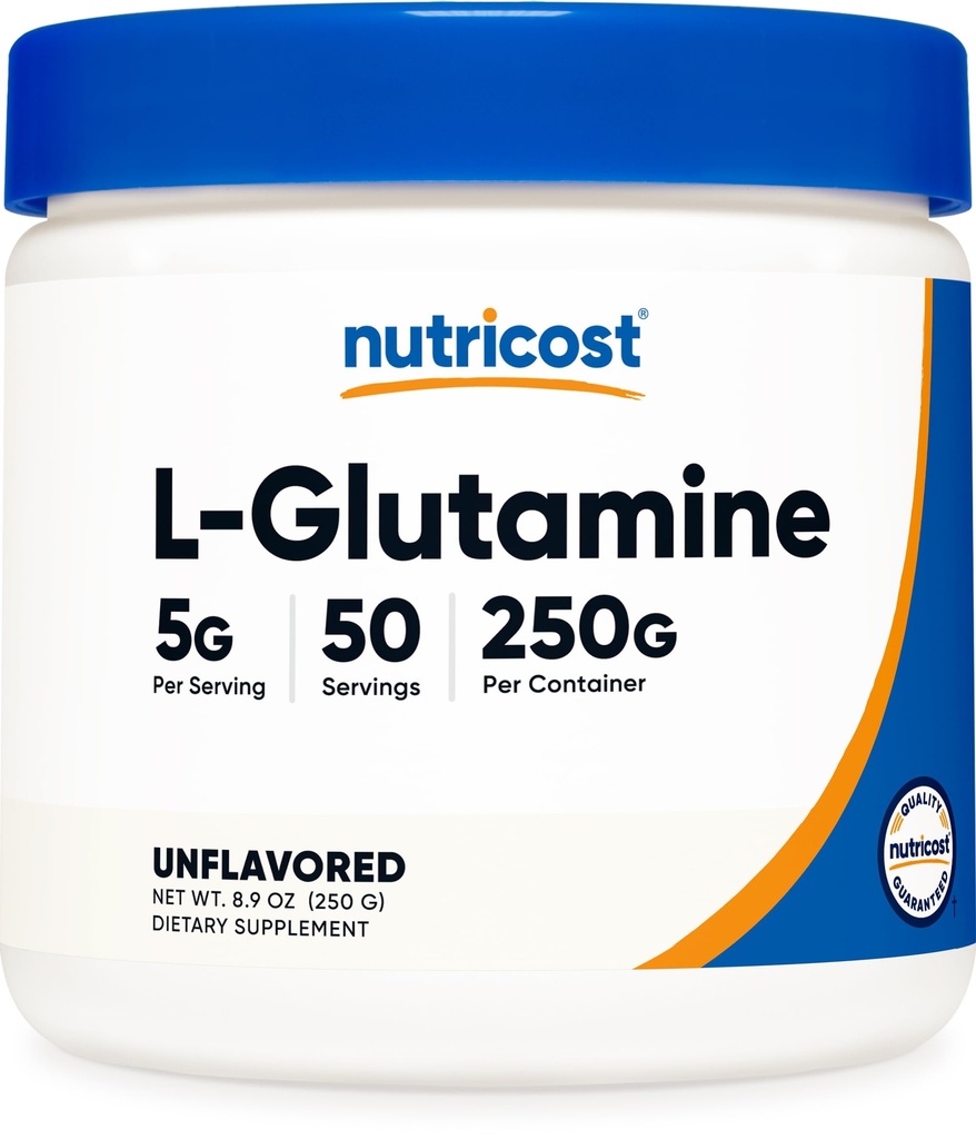 Nutricost L- glutamin prášek 250 gramů