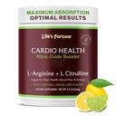 Life 's Fortune L Arginine L Citrulline Supplement Powder - High Potency Nitric Oxide Supplement Booster s přírodními citrónovými limety Flavor - Cardio zdraví, krevní tlak a cévní podpora - 258g