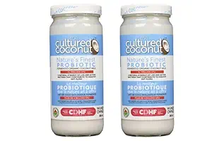 Fermentovaná organická kokosová mléčná probiotika (2 láhve)