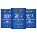FRISKA Men 's Daily Digestive Enzyme and Probiotics Supplement, Natural Support for Men Digestive Health, Floating, Gas, Požití Relief, Podporuje Gut Health, Lactase a B-Vitamíny, 90 Kapsle