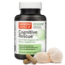 Kognitivní záchrana, Lví hříva Houbové kapsle w / Lví hříva Dual Extract, Nootropics, Mozkový dodatek pro paměť a soustředění, Houbová imunitní podpora w / B Vitamins Complex, BioPerine, 60 tobolek