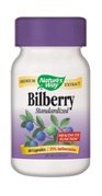 Nature 's Way Bilberry Premium Extract, Podporuje Eye Health *, Eye Health Dodatek pro dospělé s Black Elderberry *, gluten zdarma, Vegan, 60 Kapsle (Balení květen Vary)