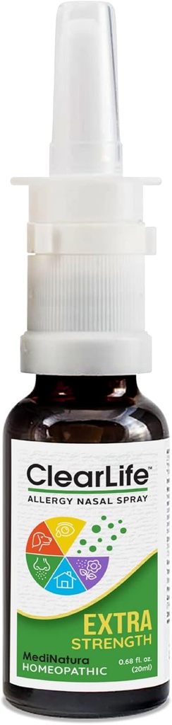 ClearLife Alergie Relief Nasal Spray pro multi- Symptom Relief v kterémkoli regionu - Homeopatická formule - 0.68 Ounce