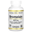 California Gold Nutrition Bromelain, 625 mg, 90 Veggie Kapsle