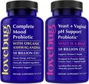 Lovebug Yeast Podpora a Mood Podpora Probiotika Bundle