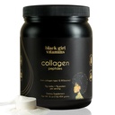 Black Girl Vitamíny Dura124; Kolagen Peptidy Powder - Kolagen pro kůži, vlasy a nehty - Neochucený Hydrolyzovaný Kolagen Powder, Dairy- Free, Gluten- Free Kolagen pro ženy a muže - 16oz