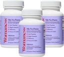 Ženy Menopauza Doplňky pro ženy - Perimenopauza & Menopauza Relief pro návaly horka, noční pocení, Vaginální suchost, Mozková mlha a Mood Support - Hormon & Estrogen- Free (3 Pack)
