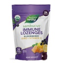 Nature 's Way Sambucus Zinek Lozengy s Elderberry a vitamínem C, Med Lemon Flavor, 24 Lozenges