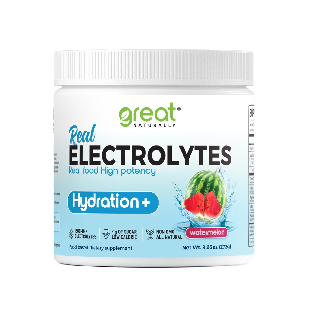 Elektrolyty Prášek Hydratace 124; Real Food High potency CLANE124; Meloun 30 Servings CLANE124; High potence Electrolyte prášek 124; Hydration drink mix CLANE124; Electrolyte Supplement with Draslík Magnesium Calcium
