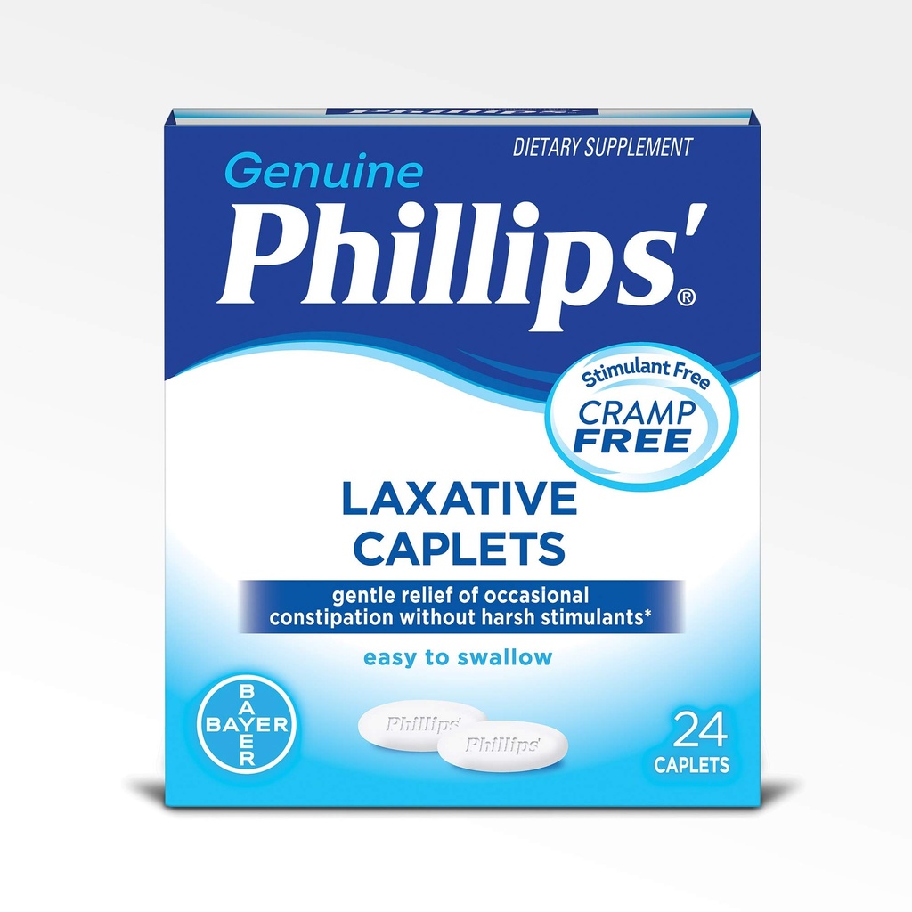 Phillipsova Laxativní kapslí, 24 kapslí (balení po 4)