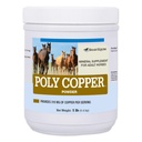 SmartEquine Poly Copper 124; Koňský kabát doplňky pro kůži 124; Vitamíny a minerály doplňky pro koně kosti a metabolismus 124; 1 LB Jar