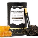 Lepší Alt Pure Himalayan Shilajit Sticks with Organic Honey, Saffron CLANE124; Easy to Consume Shilajit CLANE124; 30 Sticks for Energy Boost & Immunication Support, 85 + Trace Minerals, 75% + Fulvic Acid