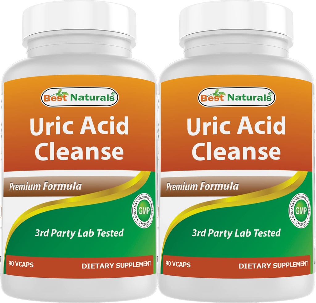 Nejlepší Natural Acid Cleanse Vitamíny pro muže a ženy - 90 Veggie Kapsle (90 Počet (Balení po 2))