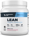 Transparentní Labs Lean Pre- Workout - Tělesné doporučení Předcvičení pro muže a ženy s acetyl L- karnitin, Beta Alanine Powder, & PurCaf Organic Caffeine Powder - 30 Servings, Jahodová limonáda