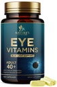 Doplněk pro oční vitamíny - Advanced Oční péče Vitamin s Luteinem, Zinek, Vitaminy C, E, Zeaxanthin & Minerály - Vize Multivitamin pro makulární zdraví a suché oči, Vegan, Lahvička v USA - 120 Kapsle