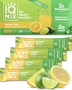 IQMIX Hydration Electrolyte Powder - 4- in-1 Formule pro hydrataci, duševní jasnost, nálady a zotavení - Sugar- Free Drink Mix, Keto, Magnesium L- Threonát, Lion 's Mane - 20 Count Lemon Lime