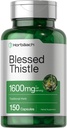 Horbaach Požehnaný Thistle Kapsle 1600 mg 1124; 150 Počet 124; Max Potency 124; Non- GMO, Gluten zdarma Herb dodatek