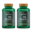 Swanson Magnesium L- Threonát - Minerální dodatek k podpoře nervového systému zdraví - May Support Cognitive Health, Learning & Memory - (90 Veggie Kapsle) (2 balení)