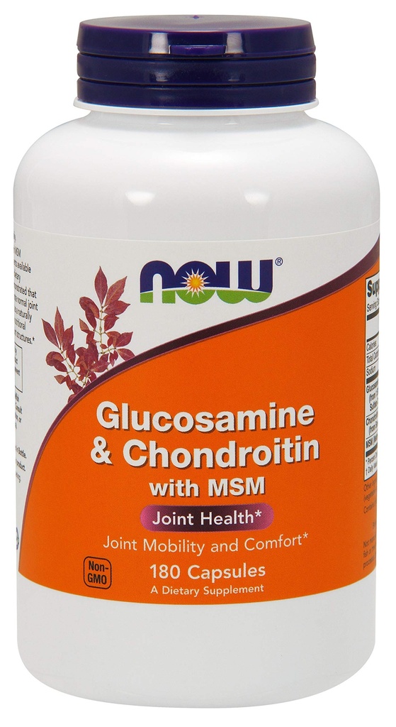 Glukosamin & Chondroitin s MSM - 180 Veg Kapsle