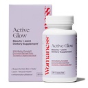 Ženy Aktivní Glow vlasy kůže a nehty Vitamíny - Biotin, Longvida Curcumin & Hyaluronic kyseliny doplňky pro společné zdraví, suchá kůže a hubení vlasy (30 Kapsle)