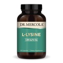 Dr. Mercola L- Lysin, 90 tobolek 1500 mg L- Lysin, Non- GMO, gluten Free, Soy Free