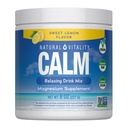 Natural Vitality klid, doplněk hořčíku, Anti- Stress Drink Mix Powder, gluten Free, Vegan, & Non- GMO, Sweet Lemon, 8 oz