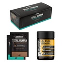 ONNIT Premium Alfa Brain Bundle - Nootropic Brain Supplement (30 Počet) pro soustředění, koncentraci a paměť + celkový lidský den a noční vitamínové balíčky pro muže a ženy (30denní zásoba)