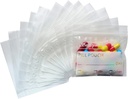 Serfeymi Pill sáčky pro cestovní Pill Pouch Pořadatel balení 120 BPA zdarma 3 x 2,75 palců Volitelné Pill Pouches pro medicínu s nápisem na etiketě & Zipper těsnění vodotěsné AM PM Pill Baggies pro doplňky