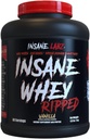 Šílený Labz Šílená Whey Ripped, Lean Muscle Building Protein s L- karnitin a CLA Oil Powder, 5lbs 60 Servings, Vanilla