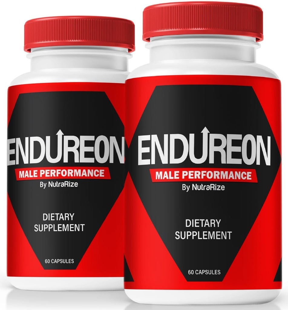 NutraRize (2 Pack) Endureon pilulky - Denní Support Formule s Premium Ingredients na pomoc Sustain Men Energy, Performance & Everyday Wellness S124; Easy- to- Take Kapsle (120 Kapsle)