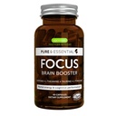 Igennus Focus - Nootropní s 200mg přírodní kofein, Methylované B vitaminy, L- Theanin, Taurin, L- Tyrosin, Čistá energie, Mozkový booster a kognitivní výkon, Non Jittery, 60 Kapsle