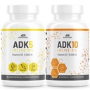 ADK 5 doplněk vitamínu + ADK 10 doplněk vitamínu