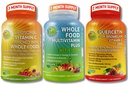 SUPPLECIO STUDIO Vegan Imunní, Energy & Celk Body Support Bundle - Vegan All Food Multivitamin with Iron + Liposomal Vitamin C 1500mg + Quercetin with Bromelain, Zinek, a Vitamin C - Non- GMO