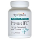 Transformation the GENESIS OF Good Health Enzyme Protease IFC Enzyme Supplement, Natural Support for Muscle & Únava, with High Rich Vitamin A, E, C, Zinek, & Selen, Non- GMO, 60 Kapsle