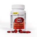 One- Daily Multi- Vitamin Tablet, 200 Počet podle GeriCare 124; Dospělý Multivitamin doplněk pro muže a ženy 124; Easy- to- Take dietní dodatek s vitamíny A, C, D3, B, vápník 124; Vitamin & minerální komplex