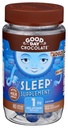 Dobrý den Čokoláda Melatonin pro dospělé [80 Počet] - Fair Trade Non- GMO Čokoláda s heřmánkem a melatonin 1 mg - Dospělý melatonin, Dospělý přírodní spánkový doplněk