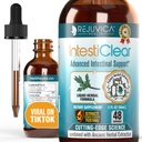 InsestClear - Advanced Intestinal Supplement - Liquid Delivery for Better Absorption - Wormwood, Cloves, Black Walnut, Česnek & Více!