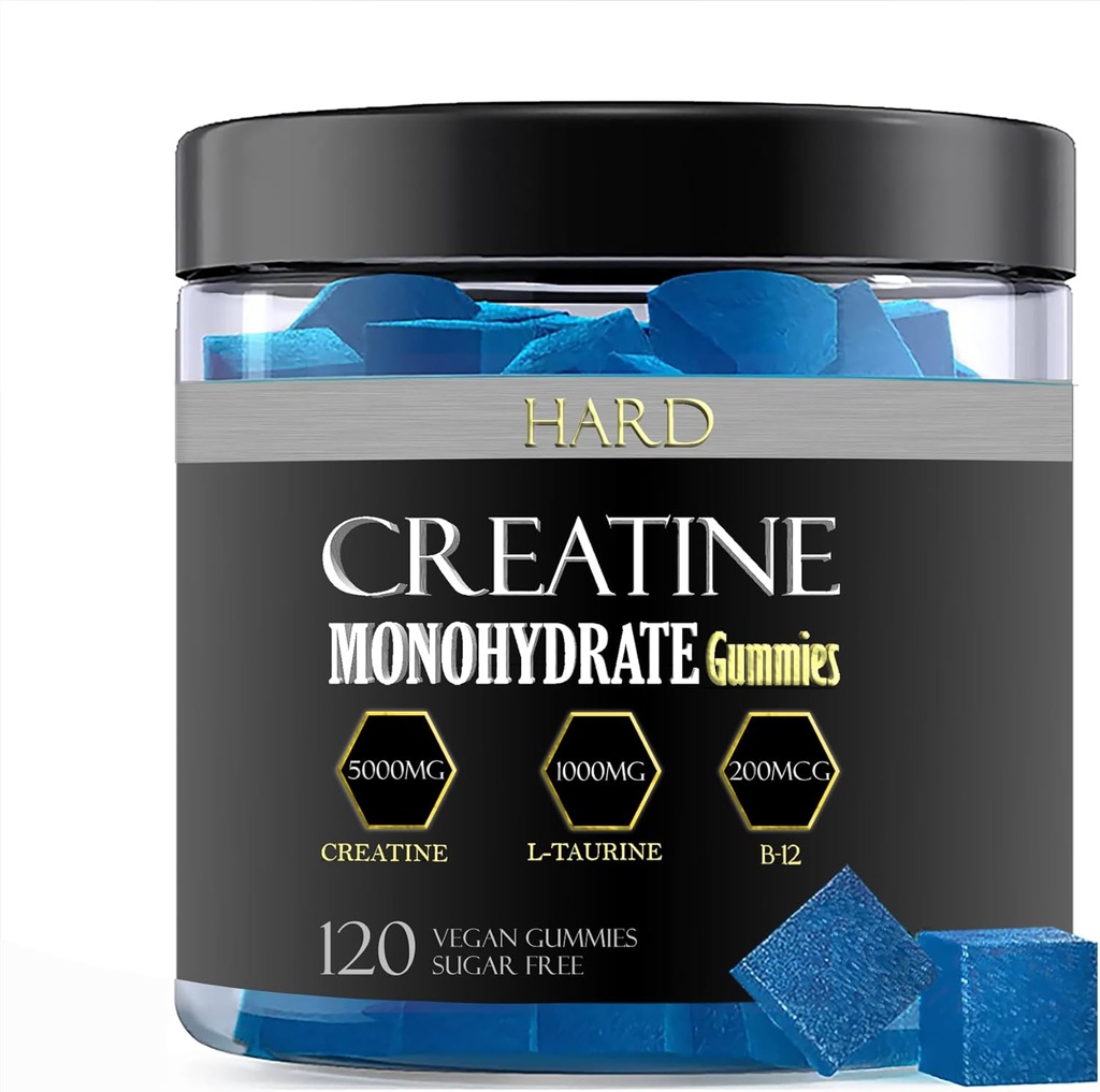 Generické Creatin Monohydrát Gummies- Creatine Gummies pro muže & Women- Creatine Chews- Creatin Preworkout- Muscle Growth- Ochucené Creatine- Cukr Free- Vegan