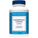 Vitamin Shoppe Magnesium Citrát 200mg tablety - pro efektivní svalovou relaxaci - podporuje Nerve, srdce, a svalové funkce při zvyšování výroby energie (300 tablet)