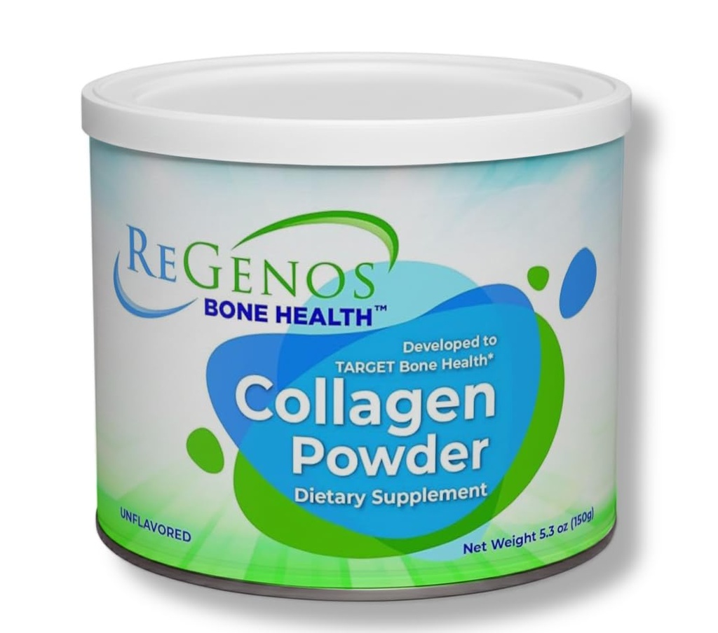 Kolagen, Bioactive Hydrolyzed Kolagen Peptides Powder Supplement, FORTIBONE ®, Neochucený, Typ 1 a 3, Gluten Free, Kosher, 30 denní zásoba (1 balení)