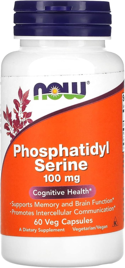 Foods Fosfatidyl Serine, 100 mg, 60 Veg Kapsle