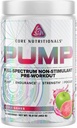 Core Nutritionals Pump Full- Spectrum Non- Stimulant Pre- Workout, s N03T Nitrát, Peak02, Alpha GPC, pro maximální čerpadlo, sílu a výkon 20 Služeb (Apple Guava)