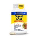 Enzymedica Digest Gold + Probiotika, 2- in-1 Formule pro Gut zdraví, Digestive Enzymes & 1 Milion aktivních protetických kultur, 45 Počet (FFP)