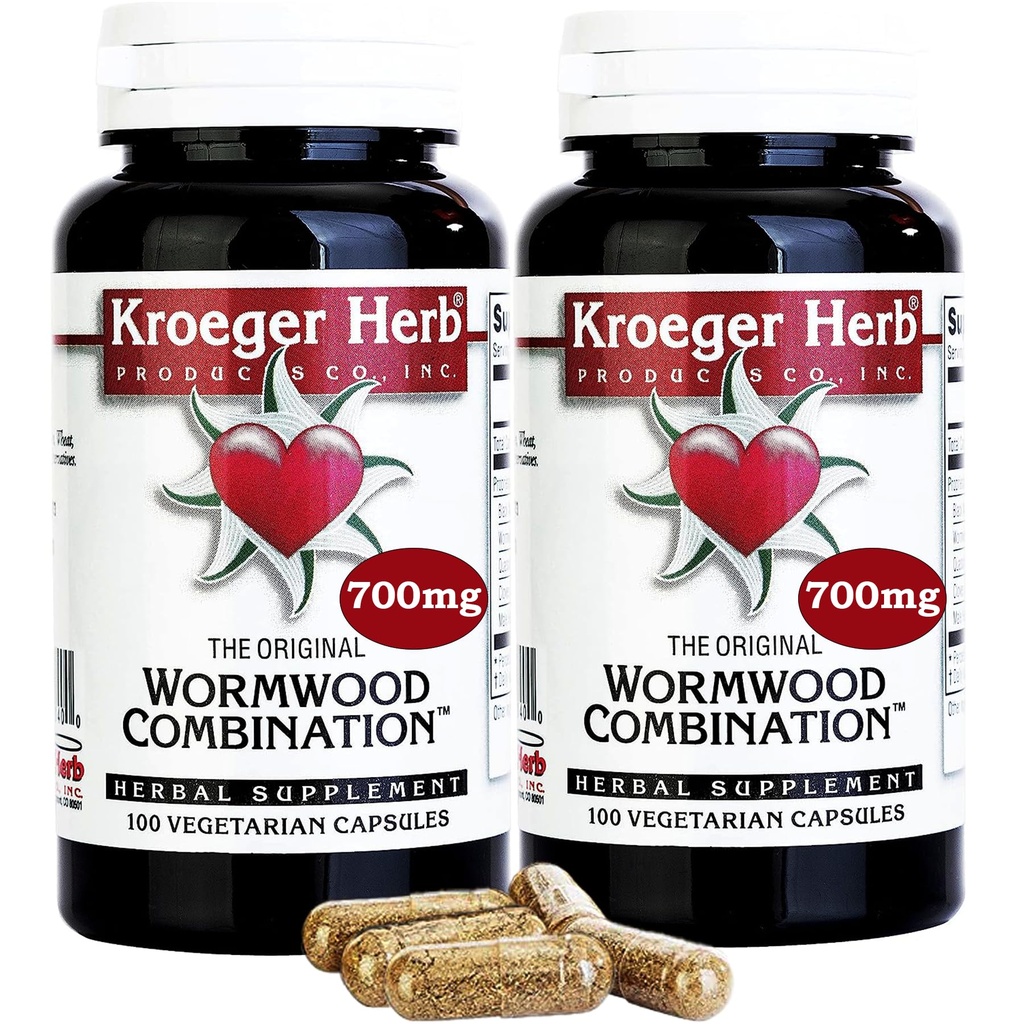2 Pack-Kroeger Wormwood Kombinace, 100 V- Cap