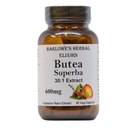 Barlowe 's Herbal Elixirs Butea Superba Extract 30: 1 600mg Per Capsule 124; Thai Male Vitality Herb 124; 60 Vegan Capsules 124; High Flavonoid Content Capsule 124; Stearate-Free, Glass Bottled