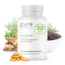 Pure TheraPro Rx Nrf2 Boost - NRF2 Activator s patentovaným sulforaphane, Curcumin, Green Tea & Trans- Pterostilbene IR 124; Antioxidant Supplement to Reduction Oxidative Stress, Made in USA (60 Vegan Kapsle)